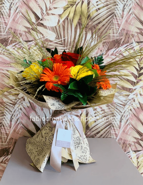 Bouquet Fantasia di Stagione – Colori, Creatività e Freschezza 🌸🌿