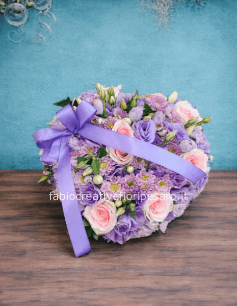 Cuore di rose assortite