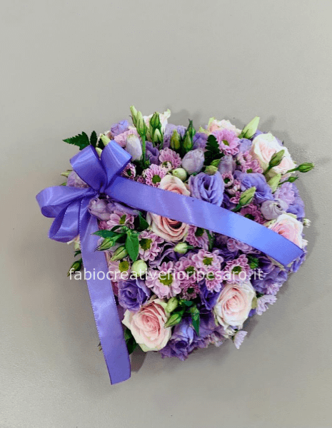 Cuore di rose assortite