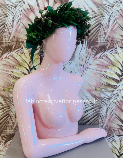 coroncina laurea con bacche