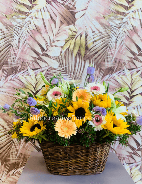 cesto fiori stagionale