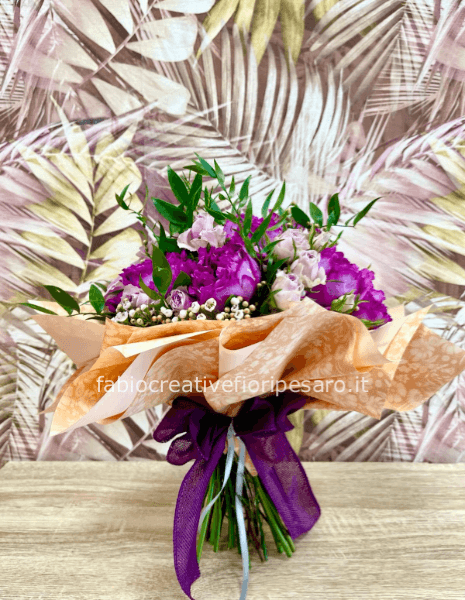 bouquet contrasti eleganti