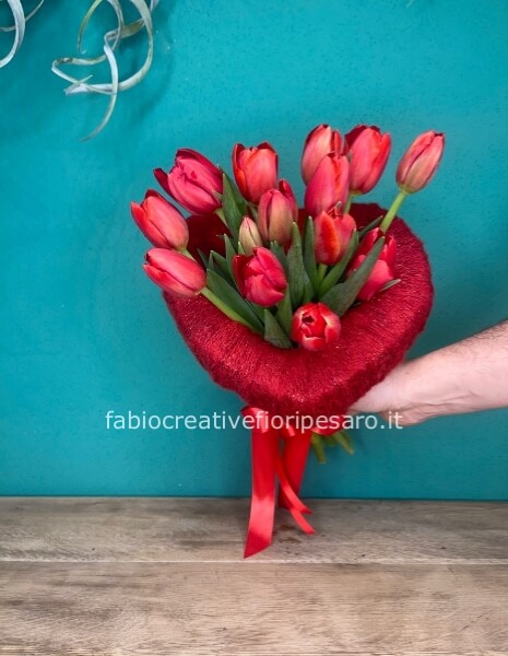 Cuore tulipani